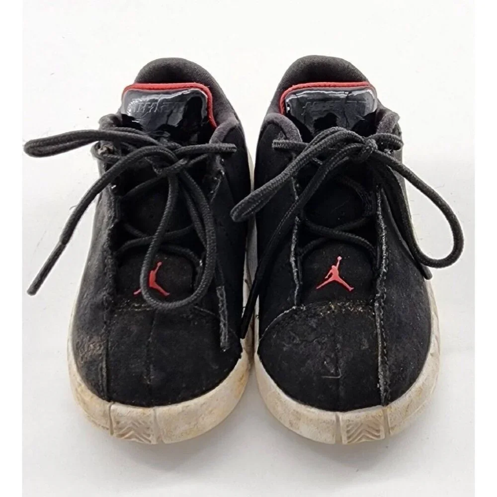 JORDAN Team Elite 2 Low Sneakers Baby Toddler Black/Red Size 5C Style AO2102-001